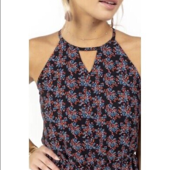 Francesca’s lisbeth Border print jumpsuit - Picture 3 of 15